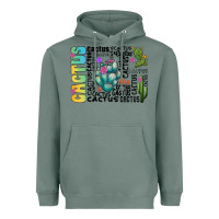 Sage cactus Heavyweight Hoodie - CowhideDigitalArt