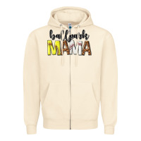 Sandshell ballpark mama Zipper Hoodie - texasbilliewilder