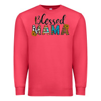 Cardinal blessed mama Premium Sweatshirt - CowhideDigitalArt