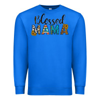 True Royal blessed mama Premium Sweatshirt - CowhideDigitalArt
