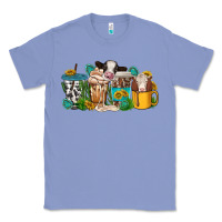 Colony Blue western cow coffee cup Classic Tee - texasbilliewilder