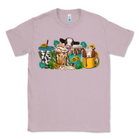 Lilac western cow coffee cup Classic Tee - texasbilliewilder