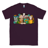 Plum western cow coffee cup Classic Tee - texasbilliewilder
