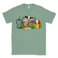 Sage western cow coffee cup Classic Tee - texasbilliewilder