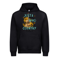 Black just a girl who loves country music Urban Hoodie - MaliasSmallBusiness