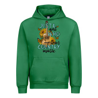 Emerald just a girl who loves country music Urban Hoodie - MaliasSmallBusiness