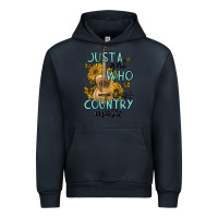 Navy just a girl who loves country music Urban Hoodie - MaliasSmallBusiness