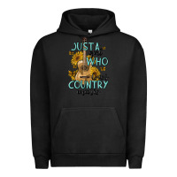 Pigment Black just a girl who loves country music Urban Hoodie - MaliasSmallBusiness