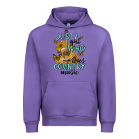 Tulip just a girl who loves country music Urban Hoodie - MaliasSmallBusiness