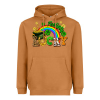 Meerkat feeling lucky Heavyweight Hoodie - FaDigitalArtStudio