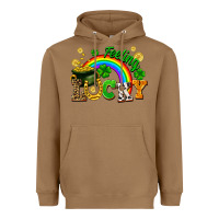 Toasted Coconut feeling lucky Heavyweight Hoodie - FaDigitalArtStudio