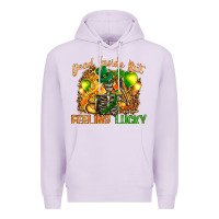 Lilac dead inside but feeling lucky Premium Hoodie - NancyCooperArtShop