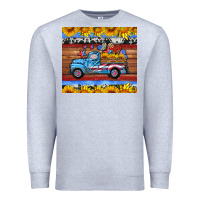 Heather Grey american truck tumbler Premium Sweatshirt - HRA Design Shop