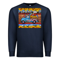 Navy american truck tumbler Premium Sweatshirt - HRA Design Shop