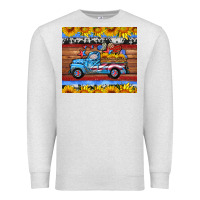Oatmeal Heather american truck tumbler Premium Sweatshirt - HRA Design Shop