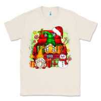 Natural christmas gnome truck Classic Tee - Zillion Design Studio