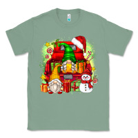 Sage christmas gnome truck Classic Tee - Zillion Design Studio
