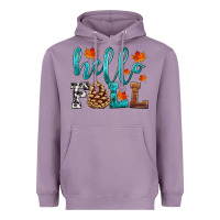 Lavender hello fall Heavyweight Hoodie - HRA Design Shop