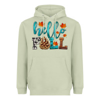 Matcha hello fall Heavyweight Hoodie - HRA Design Shop