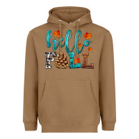 Toasted Coconut hello fall Heavyweight Hoodie - HRA Design Shop