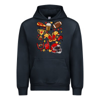 Navy i'm a hot mess, always stressed,and proudly a foot Urban Hoodie - MaliasSmallBusiness