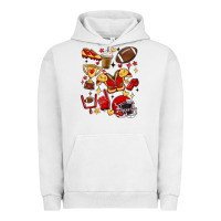 Pigment Lunar Rock i'm a hot mess, always stressed,and proudly a foot Urban Hoodie - MaliasSmallBusiness
