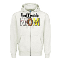 Ballpark Mom Zipper Hoodie | Teevron