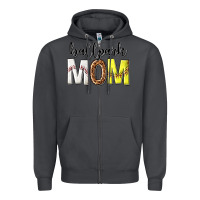 Smoke ballpark mom Zipper Hoodie - texasbilliewilder