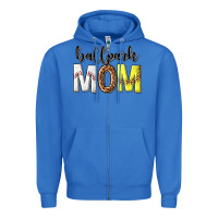 True Royal ballpark mom Zipper Hoodie - texasbilliewilder