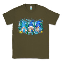 Army Green snowman gnome Classic Tee - Zillion Design Studio