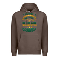 Coffee i'm not retired i'm a professional grampa Premium Hoodie - Jasminsmagicworld