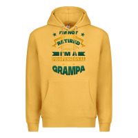 Mustard i'm not retired i'm a professional grampa Premium Hoodie - Jasminsmagicworld
