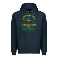 Navy i'm not retired i'm a professional grampa Premium Hoodie - Jasminsmagicworld