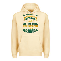 Pina Colada i'm not retired i'm a professional grampa Premium Hoodie - Jasminsmagicworld