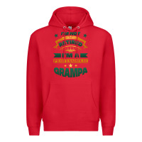 Red i'm not retired i'm a professional grampa Premium Hoodie - Jasminsmagicworld