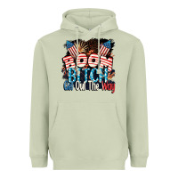 Matcha Boom bitch get out the way 4th of July Heavyweight Hoodie - CowGirlArtShop