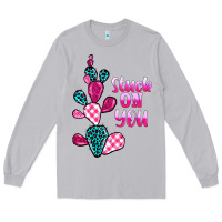 Moon Dust stuck on you cactus Long Sleeve Tee - BarkalooDesign