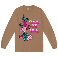 Toasted Coconut stuck on you cactus Long Sleeve Tee - BarkalooDesign