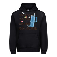 Black one fish two fish red fish boujee fish Urban Hoodie - MaliasSmallBusiness