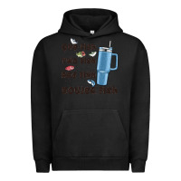 Pigment Black one fish two fish red fish boujee fish Urban Hoodie - MaliasSmallBusiness