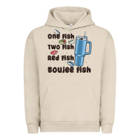Pigment French Oak one fish two fish red fish boujee fish Urban Hoodie - MaliasSmallBusiness