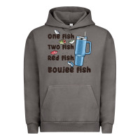 Pigment Tornado one fish two fish red fish boujee fish Urban Hoodie - MaliasSmallBusiness