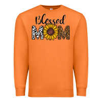 Carrot blessed mom Premium Sweatshirt - CowhideDigitalArt