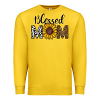 Lemon blessed mom Premium Sweatshirt - CowhideDigitalArt