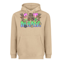 Mushroom cat mama Heavyweight Hoodie - CowhideDigitalArt