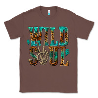 Chestnut wild soul with skeleton hand Classic Tee - texasbilliewilder