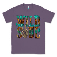 Lavender wild soul with skeleton hand Classic Tee - texasbilliewilder