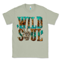 Matcha wild soul with skeleton hand Classic Tee - texasbilliewilder