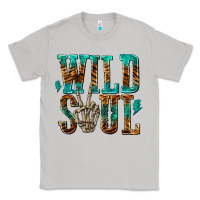 Moon Dust wild soul with skeleton hand Classic Tee - texasbilliewilder