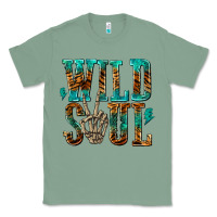Sage wild soul with skeleton hand Classic Tee - texasbilliewilder